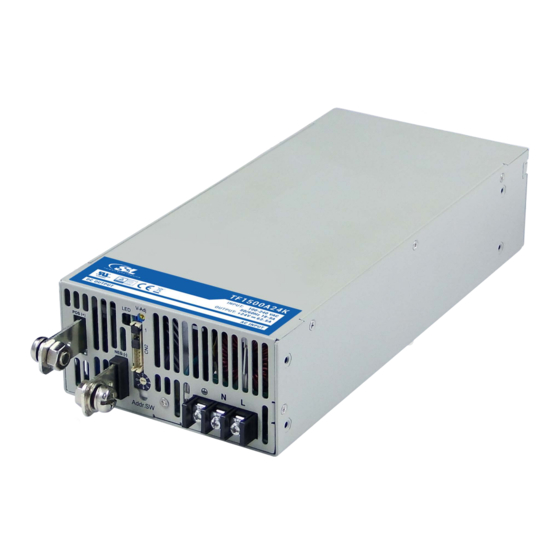 SL TF1500 Series Industrial Power Supply Manuals