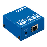 HW Group HWg-WLD Manual