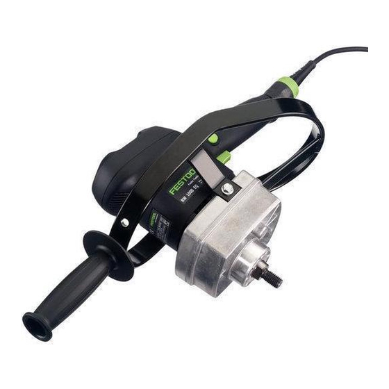 Festool RW 1000 EQ Original Operating Manual/Spare Parts List