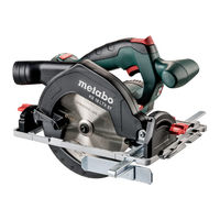 Metabo KS 18 LTX 57 BL Original Operating Instructions