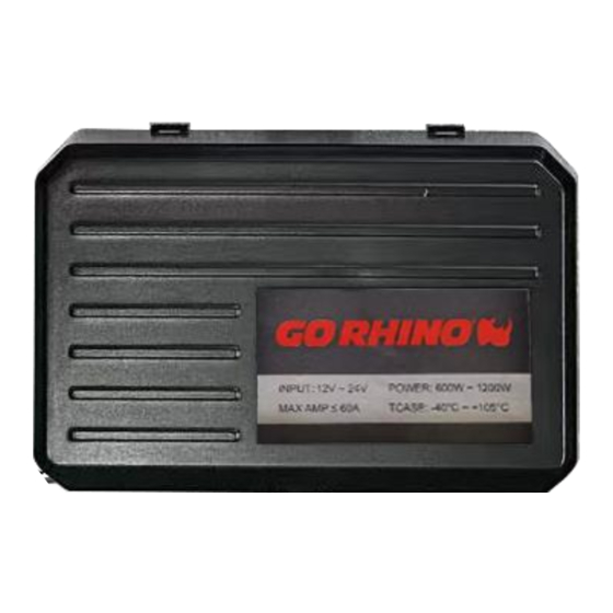 Go Rhino 758CHSCW Installation Instructions Manual