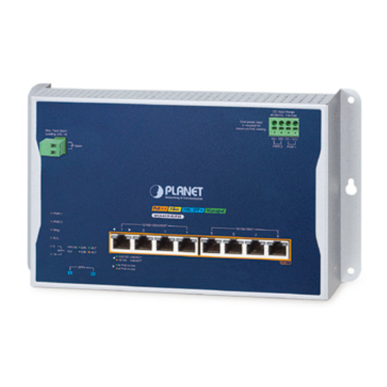 Planet WGS-6325-8UP2X User Manual