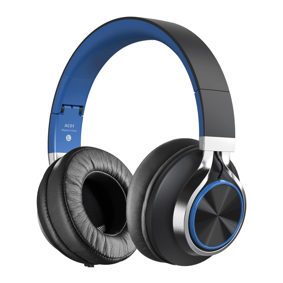 COOSII AC01 - Wired Headphones Manual