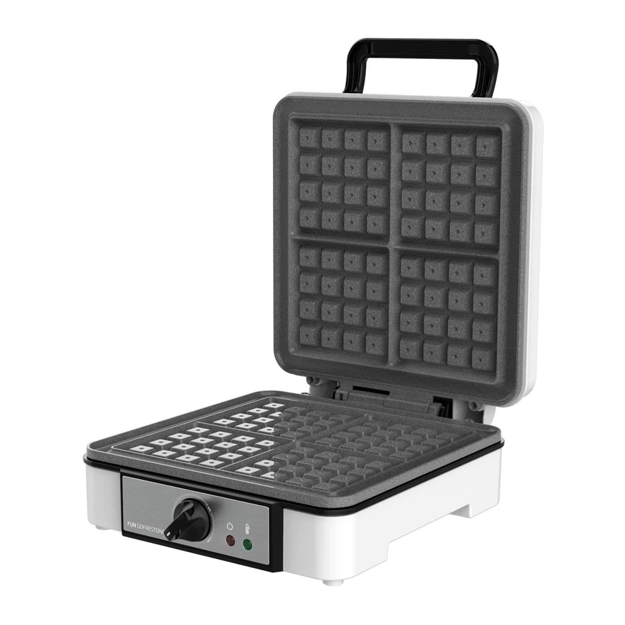 cecotec FUN GOFRESTONE 4INOX, 08017 Manual