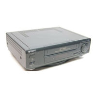 Sony SLV-690HF - Video Cassette Recorder Operation Manual