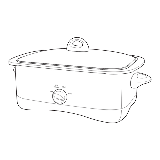 Hamilton Beach 33260 - 6 Quart Slow Cooker Manuals
