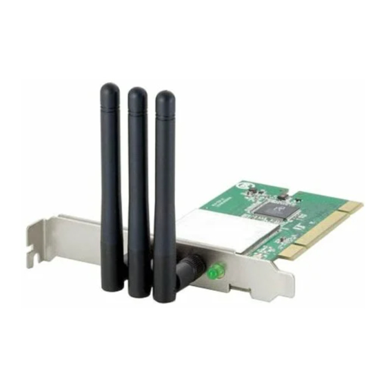 LevelOne WNC-0610 Wireless PCI Card Manuals