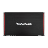 Rockford Fosgate PBR500X1 Installation & Operation Manual