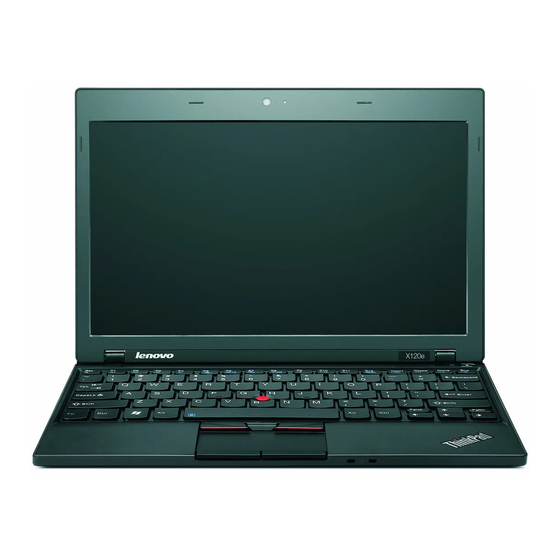 ThinkPad X100e Hardware Maintenance Manual