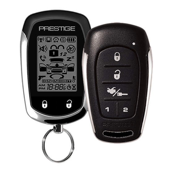 Prestige APS-596E Owner's Manual