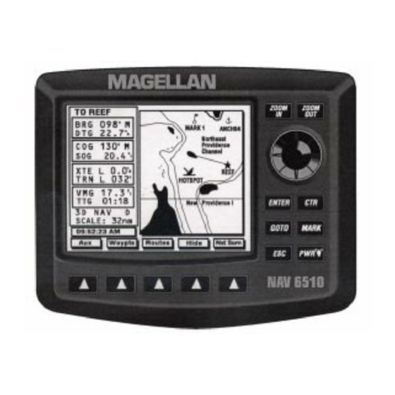 Magellan NAV 6500 Manuals