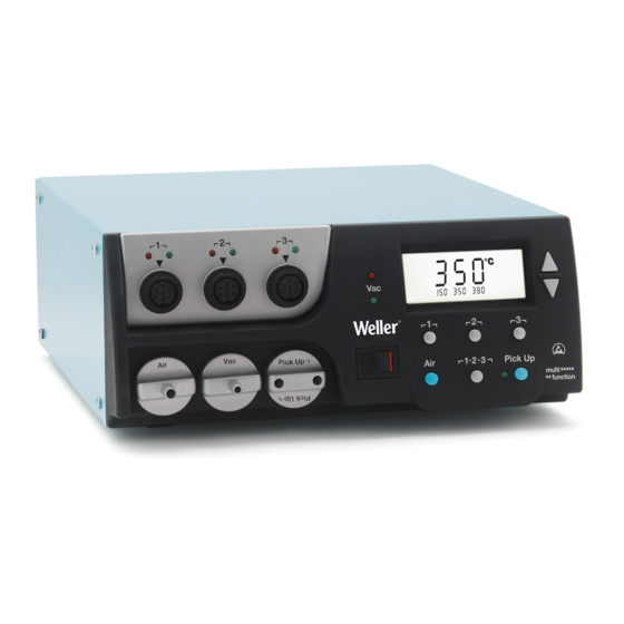 Weller WR 3M Rework Station Manuals