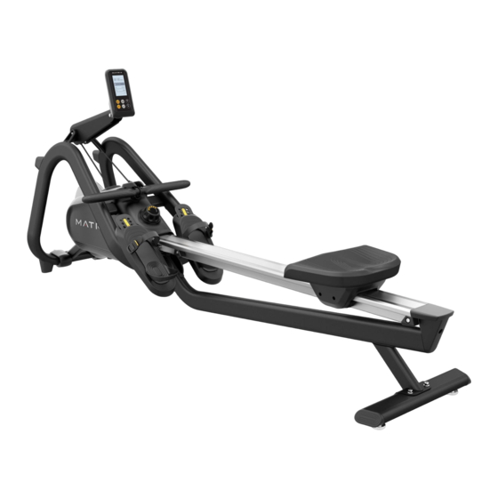 Matrix Rower-02 Service Manual