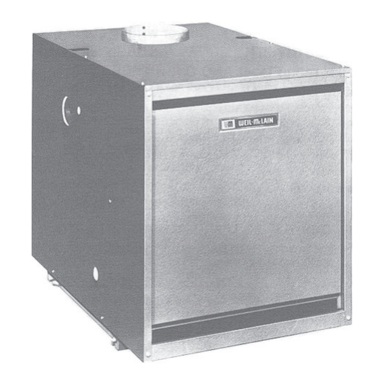Weil-McLain SERIES 7 PFG Control Supplement