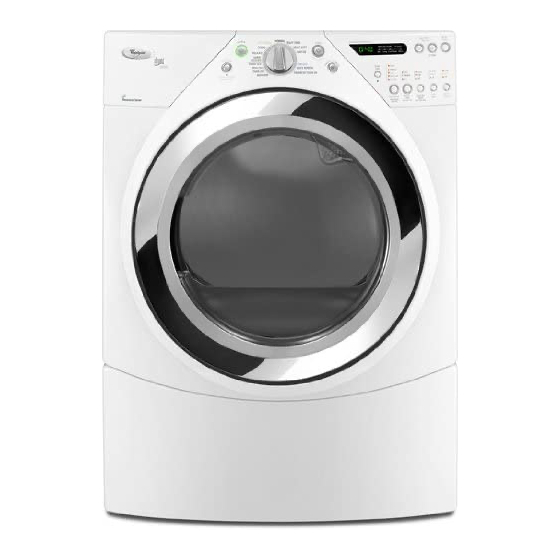 Whirlpool WED9600T Product Dimensions