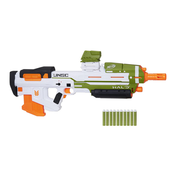 Hasbro Halo Nerf MA40 Quick Start Manual