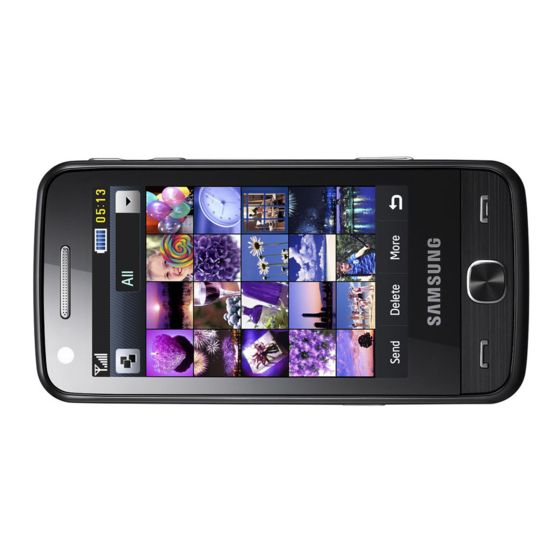 Samsung GT-M8910U User Manual