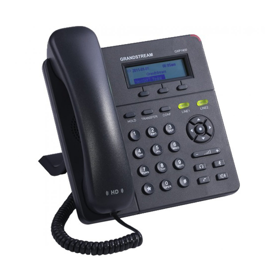 Grandstream Networks GXP1400 Manual