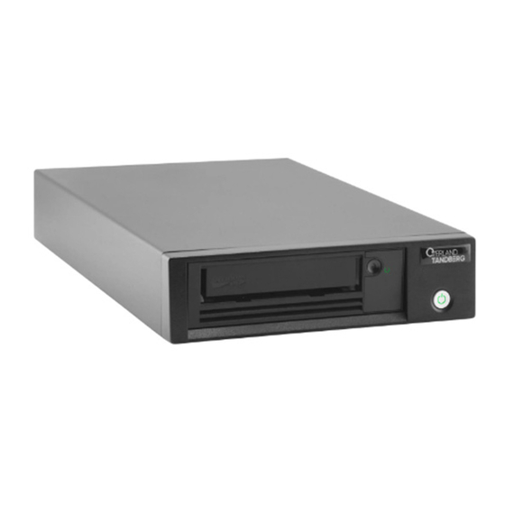 Overland Tandberg Important LTO-9 Quick Start Manual