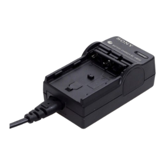 Sony BC-VM50 Operating Instructions