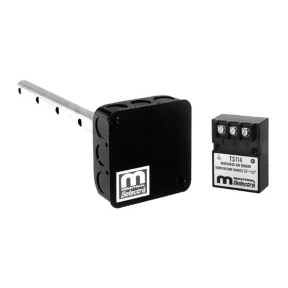 Maxitrol Selectra 14R Series Installation Instructions Manual