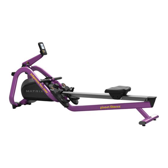 Matrix ROWER-02 Manual