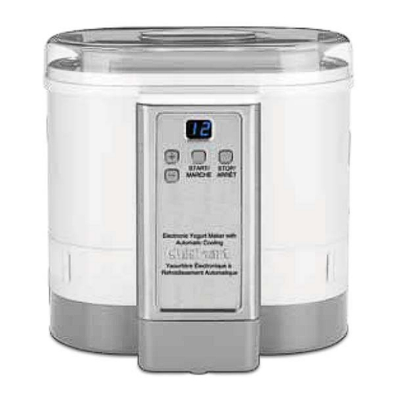 Cuisinart CYM-100C Instruction And Recipe Book