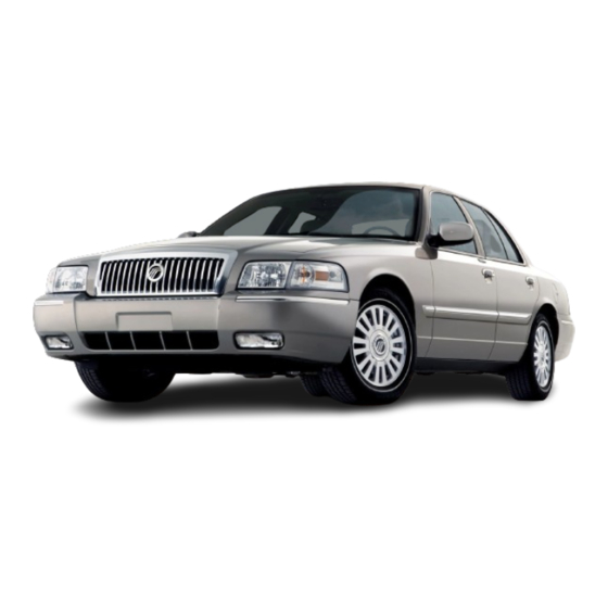 Mercury 2007 Quick Reference Manual