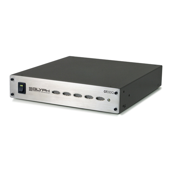 Glyph GT 050Q Quick Manual