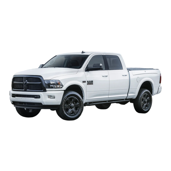 Dodge RAM TRUCK 15002017 Owner's Manual