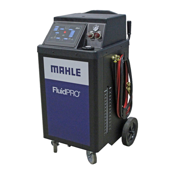 MAHLE FluidPRO ATX-3 PLUS BOOST Operation Manual