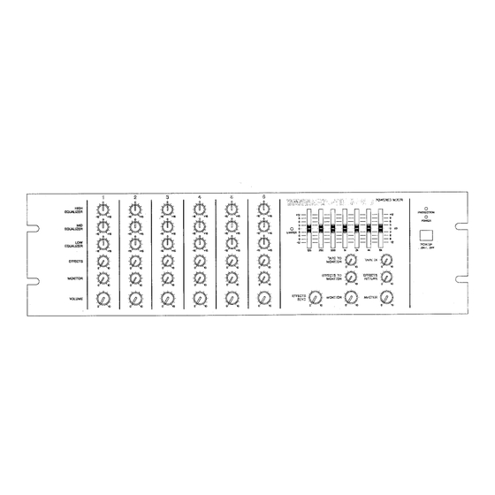 Yamaha EM1620 Operation Manual