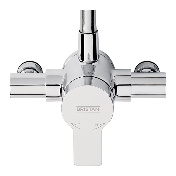 Bristan ELVIRA SHWR PK Installation Instructions And User Manual