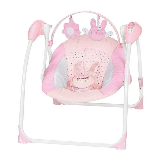 Brevi Brilly Baby Swing Manuals