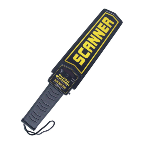 Scanner TX-1001B Operation Manual