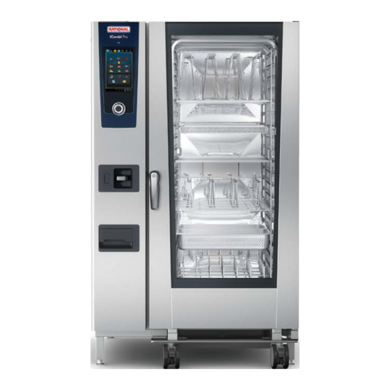 Rational iCombi Pro Original Installation Manual