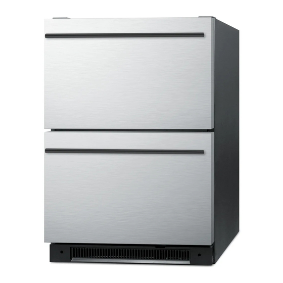 Summit Professional SP5DS2DBLK User Manual
