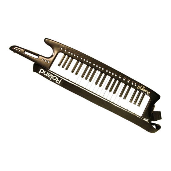 Roland AX-1 Owner's Manual