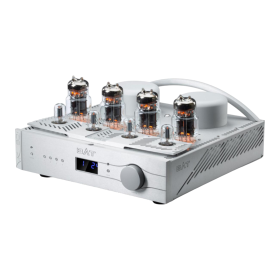 Balanced Audio Technology VK-80i Owner's Manual