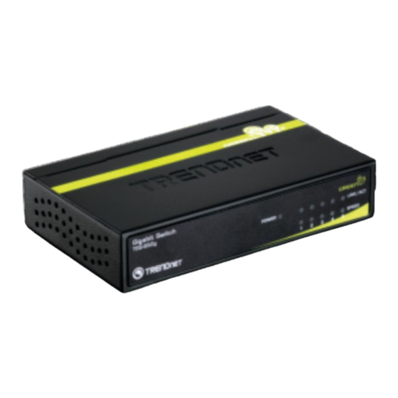 TRENDnet TEG-S50G Quick Installation Manual