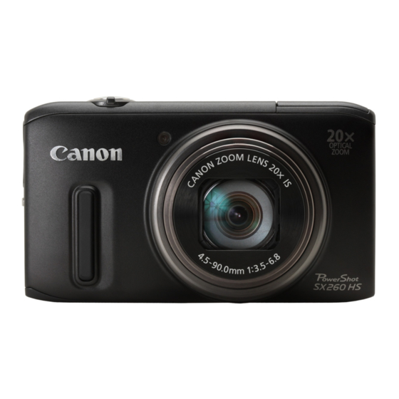 Canon POWERSHOT SX240 HS User Manual