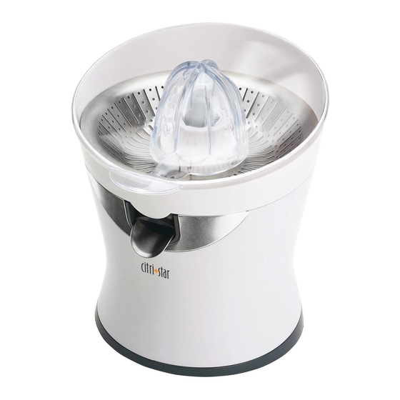 Tribest citri star Operation Manual