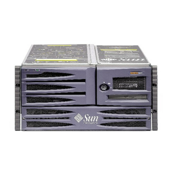 Sun Microsystems Sun Fire V480 Administration Manual