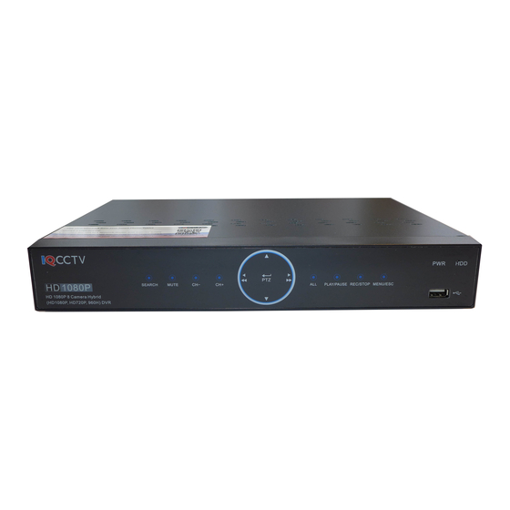 IQ CCTV HD 960H User Manual