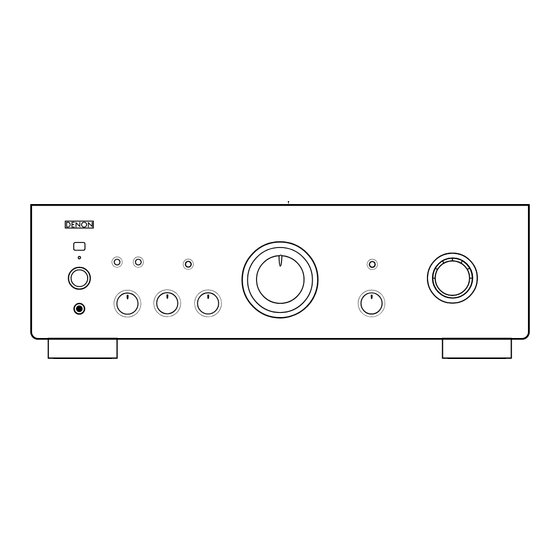 Denon DN-A200 Operating Instructions Manual