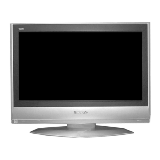 Panasonic TC-26LX600 Service Manual