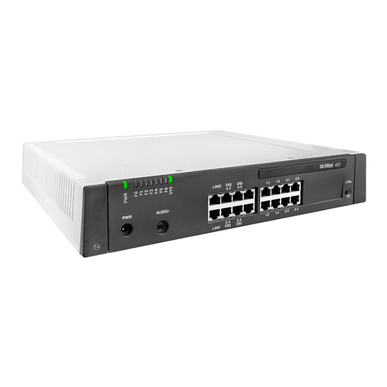Mitel 430 System Manual