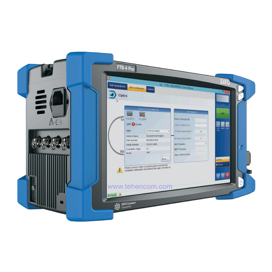 EXFO FTB-2 User Manual