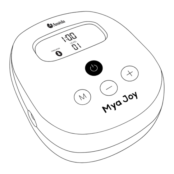 Ameda Mya Joy Instructions For Use Manual