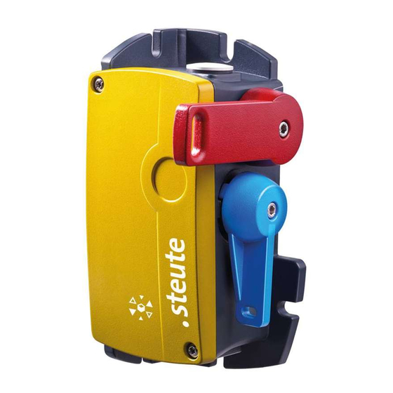 steute ZS 92 S EXTREME Series Mounting And Wiring Instructions
